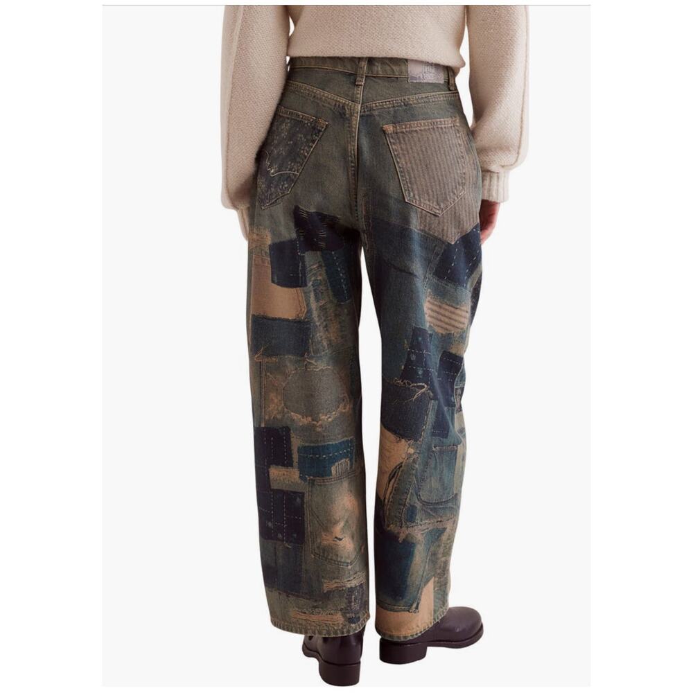 NWT Free People Illusion Barrel Jeans - 27 - Picture 3 of 4